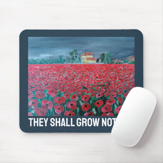 Campo de Amapolas Gemälde von Alfred Fox Mousepad (Mit Mouse)