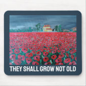 Campo de Amapolas Gemälde von Alfred Fox Mousepad (Vorne)