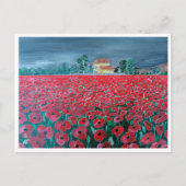 Campo de Amapolas Painting by Alfred Fox Postkarte (Vorderseite)