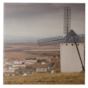 Campo de Criptana, antike Windmühlen von La Mancha Fliese
