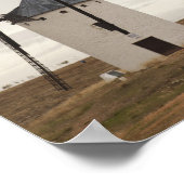Campo de Criptana, antike Windmühlen von La Mancha Poster (Ecke)