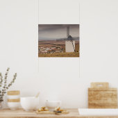 Campo de Criptana, antike Windmühlen von La Mancha Poster (Küche)