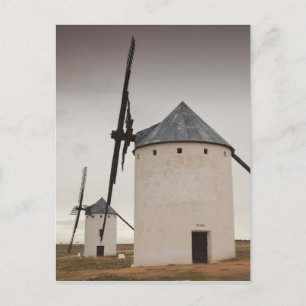 Campo de Criptana, antike Windmühlen von La Mancha Postkarte
