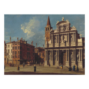 Campo di Santa Maria Zobenigo von Canaletto Poster