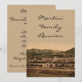 Campo Santo, Genua, Ligurien, Italien Einladung (Vorne/Hinten)