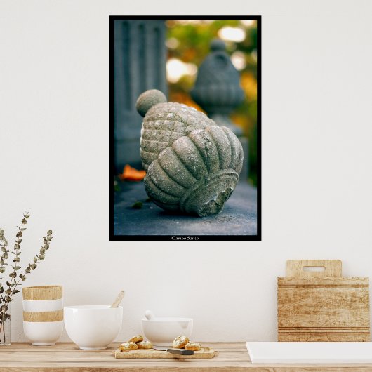 Campo Santo Poster (Küche)