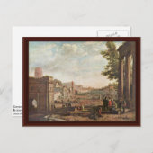 Campo Vaccino von Lorrain Claude Postkarte (Vorne/Hinten)