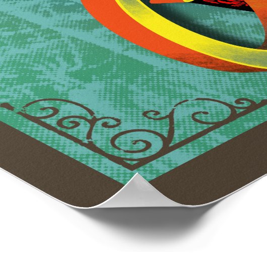 Campo Y Musica Poster (Ecke)