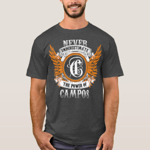 Campos Name Shirt unterschätzt nie den Power