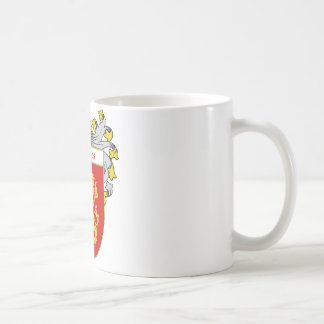 Campos-Wappen/Familienwappen (überzogen) Kaffeetasse