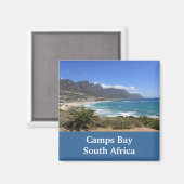 Camps Bay Beach, Südafrika Magnet (Vorderseite/Rückseite)
