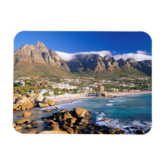 Camps Bay Beach und die Zwölf Apostel Range Magnet (Horizontal)