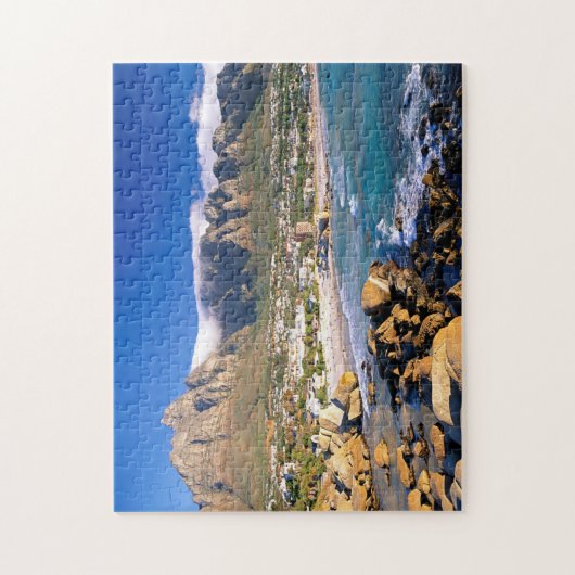 Camps Bay Beach und die Zwölf Apostel Range Puzzle (Vertikal)