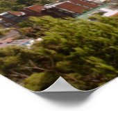 Camps Bay Beach und Zwölf Apostel Poster (Ecke)