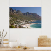 Camps Bay Beach und Zwölf Apostel Poster (Küche)