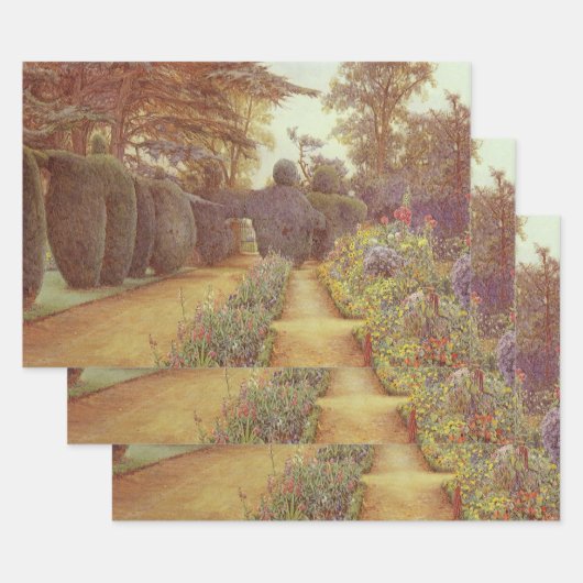 Campsea Ashe, Suffolk von Ernest Arthur Rowe Geschenkpapier Set (Set)