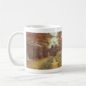 Campsea Ashe, Suffolk von Ernest Arthur Rowe Kaffeetasse (Links)