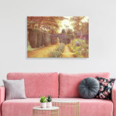 Campsea Ashe, Suffolk von Ernest Arthur Rowe Leinwanddruck (Insitu (Wohnzimmer))