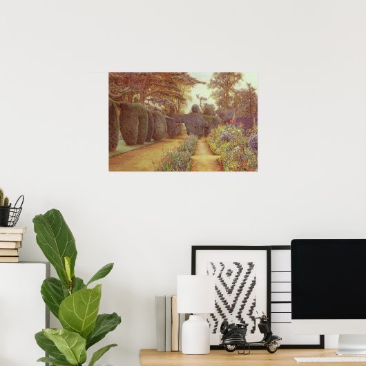 Campsea Ashe, Suffolk von Ernest Arthur Rowe Poster (Heimbüro)