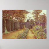 Campsea Ashe, Suffolk von Ernest Arthur Rowe Poster (Vorne)