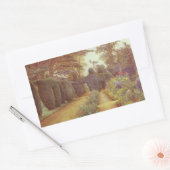 Campsea Ashe, Suffolk von Ernest Arthur Rowe Rechteckiger Aufkleber (Umschlag)