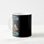 Campsite Skeleton Tenting Tent - Campfire Queen Of Kaffeetasse (Vorderseite Links)