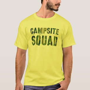 CAMPSITE SQUAD Camouflage Sommerberaterteam T-Shirt