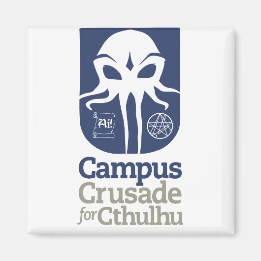 Campus Kreuzzug für Cthulhu Magnet (Vorne)