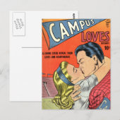 Campus-Liebe Postkarte (Vorne/Hinten)