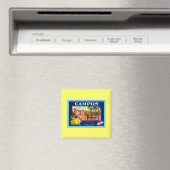 Campus-Markenbezeichnungen Lemons ~ Vintages Fruch Magnet (In Situ (Geschirrspüler))