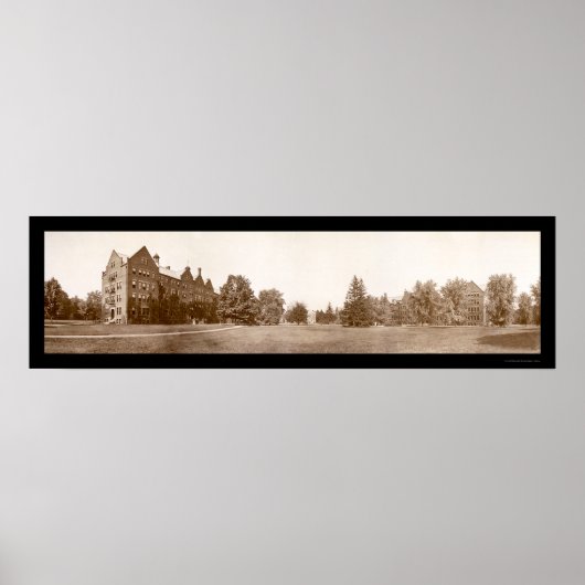 Campus Vassar Uni Foto 1912 Poster (Vorne)