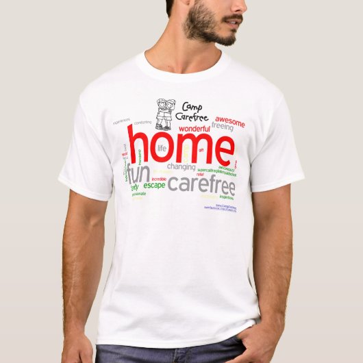CampWordCloud.jpg T-Shirt (Vorderseite)