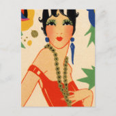 Campy Vamp Postcard Postkarte (Vorderseite)