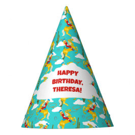 Campy Western Cowgirl auf Pferdekutsche Geburtstag Partyhütchen