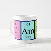 Camren Periodenname Tasse (Vorderseite Links)