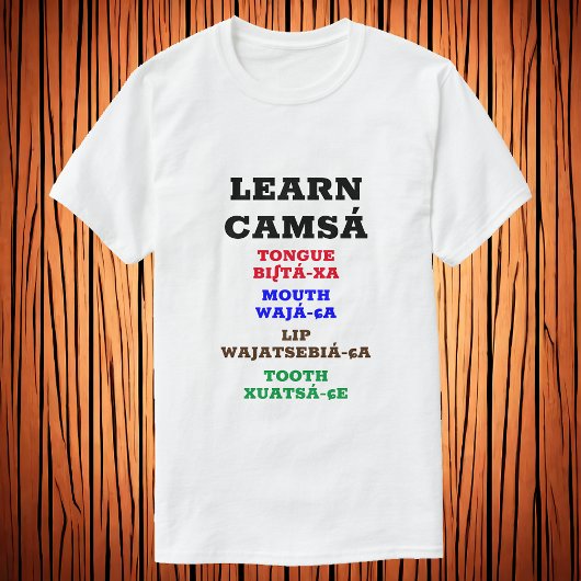 Camsá - Tongue Mouth Lip Tooth lernen T-Shirt