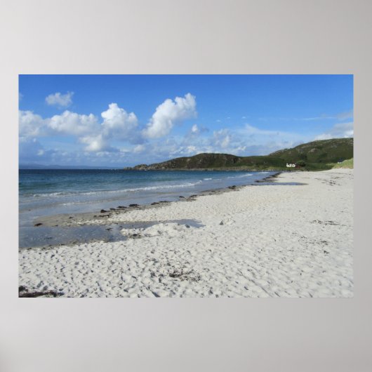 Camusdarach Beach, Arisaig, Schottland Poster (Vorne)