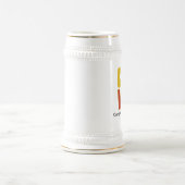 CAMVIP-Farbe, Kampagne für Vaping in den Kneipen Bierglas (Mittel)