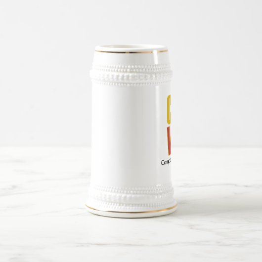 CAMVIP-Farbe, Kampagne für Vaping in den Kneipen Bierglas (Mittel)