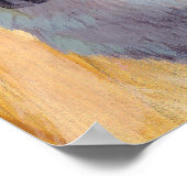 Can-Can Cabaret Dancer Cat Poster (Ecke)