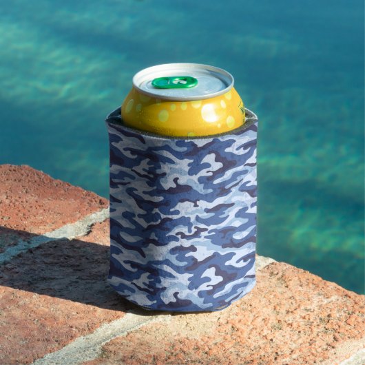Can Cooler Blue Camouflage Dosenkühler (In Situ Pool)