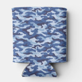 Can Cooler Blue Camouflage Dosenkühler (Rückseite)