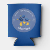 Can Cooler - Happy Abschluss Personalize-Add Name Dosenkühler (Vorderseite)