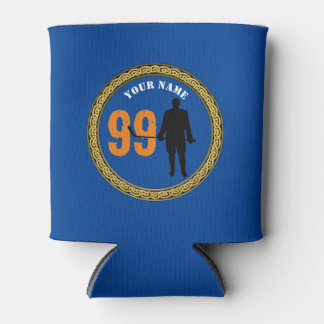 Can Cooler Hockey Player - Name & Nummer hinzufüge Dosenkühler