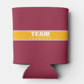 Can Cooler - Ihr Team - (ARI) Rot & Gelb Dosenkühler (Rückseite)