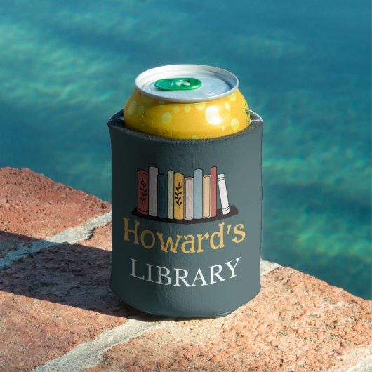 Can Cooler - Library - Personalisiert - Name hinzu Dosenkühler (In Situ Pool)