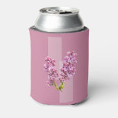 Can Cooler - Lilacs on Lavender Background Dosenkühler (Kanne Rückseite)