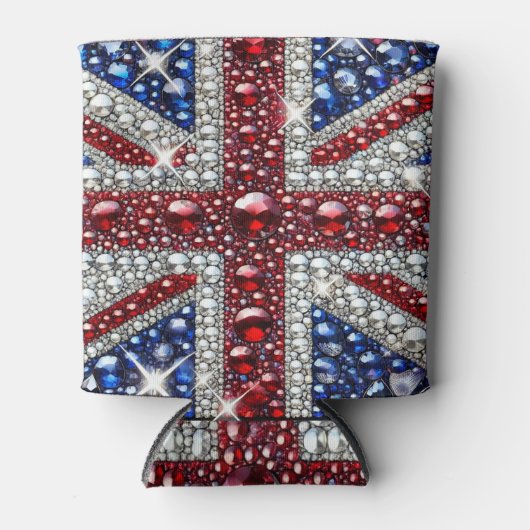 Can Cooler mit britischer Farbgestaltung Dosenkühler (Vorderseite)