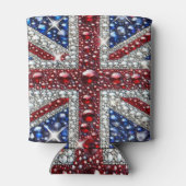 Can Cooler mit britischer Farbgestaltung Dosenkühler (Rückseite)