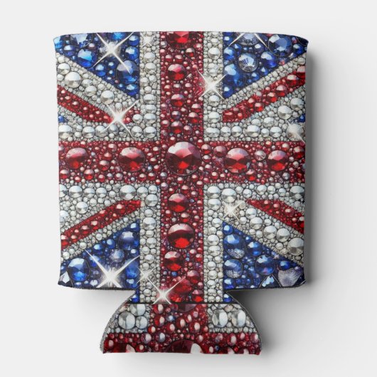 Can Cooler mit britischer Farbgestaltung Dosenkühler (Rückseite)